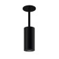 Conjunto rociador cilíndrico 100 mm Tríada negro mate - BV10RT100NM