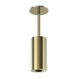 Conjunto rociador cilíndrico 100 mm Tríada oro cepillado - BV10RT100OC 1