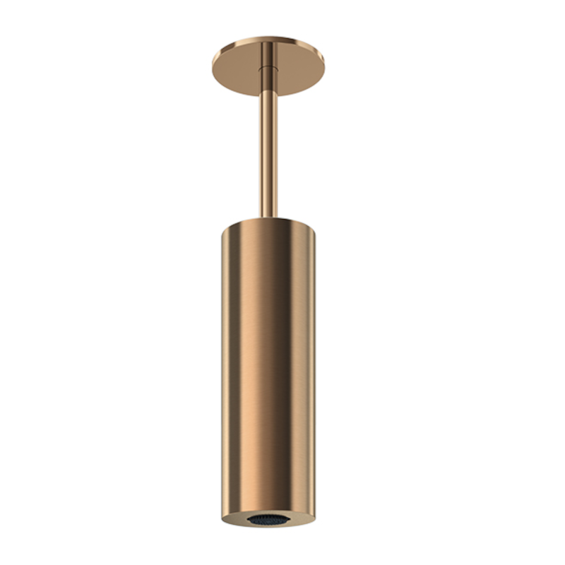 Conjunto rociador ducha cilíndrico 150 mm TRÍADA cobre cepillado - BV10RT150CUC Conjunto rociador ducha cilíndrico 150 mm TRÍADA cobre cepillado - BV10RT150CUC