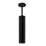 Conjunto rociador cilíndrico 200 mm TRÍADA negro mate - BV10RT200NM 1
