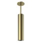 Conjunto rociador cilíndrico 200 mm TRÍADA oro cepillado - BV10RT200OC