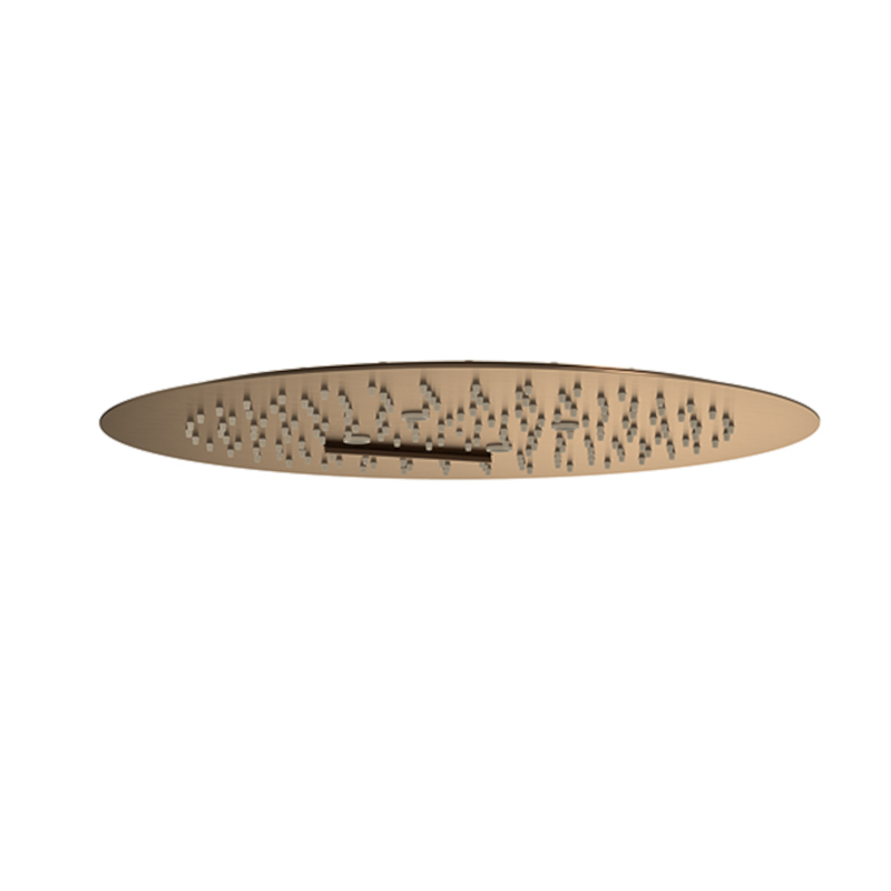 Rociador ducha RS redondo Ø450 mm cobre cepillado - RE2450CUC