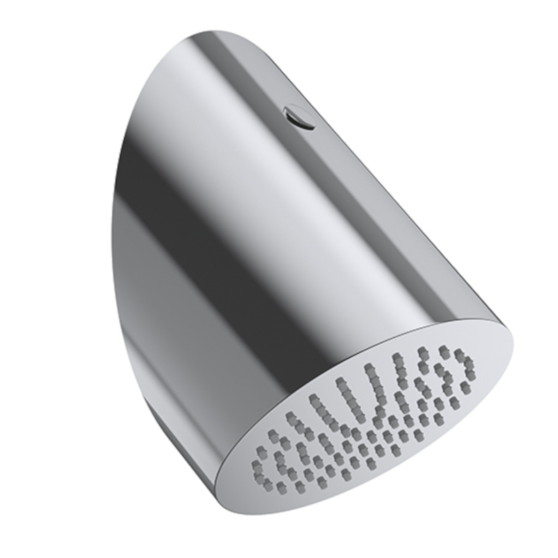 Rociador ducha RS cilíndrico Ø154 mm TUBE cromo - RIR02