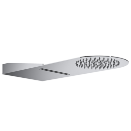 Rociador ducha RS rectangular 500x200 mm cromo - RCR02 1
