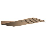 Rociador ducha RS rectangular cobre cepillado - RRK02CUC 1