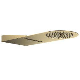 Rociador ducha RS rectangular 500x200 mm oro cepillado - RCR02OC 1