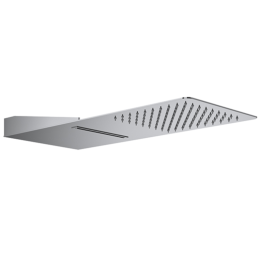 Rociador ducha RS rectangular 500x200 mm cromo - RCRK02 1