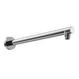 Brazo pared RS redondo 400mm. cromo - B400 1