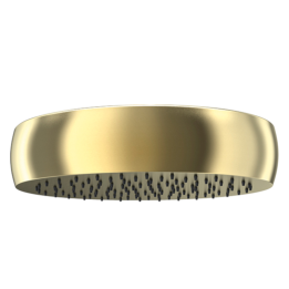 Rociador ducha RS redondo Ø312 mm oro cepillado - RMVOLOC 1