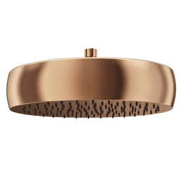 Rociador ducha RS redondo Ø312 mm cobre cepillado - RMVOLCUC 1