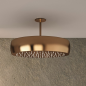Rociador ducha RS redondo Ø312 mm cobre cepillado - RMVOLCUC