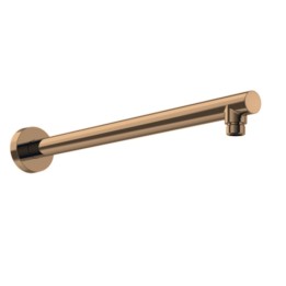Brazo pared RS redondo 400mm. cobre cepillado - B400CUC 1
