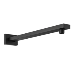 Brazo pared cuadrado HIDROTERAPIA negro mate - BK400NM 1
