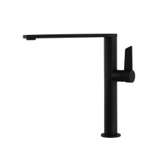 Monomando fregadero caño giratorio RS negro mate - 388401MCNM - Ramón Soler