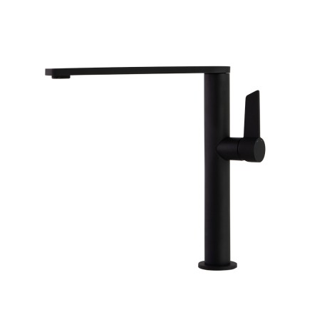 Monomando fregadero caño giratorio RS negro mate - 388401MCNM - Ramón Soler