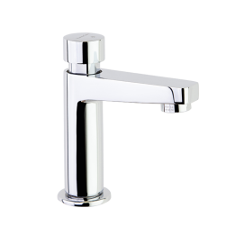 Grifo temporizado lavabo SOLESTOP cromo - 745103 1