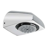Rociador ducha rectangular SOLESTOP cromo - 712N 1