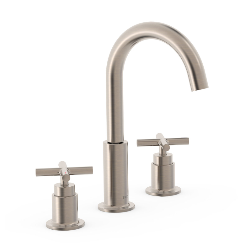 Bimando lavabo MONTBLANC-TRES acero - 28310501AC