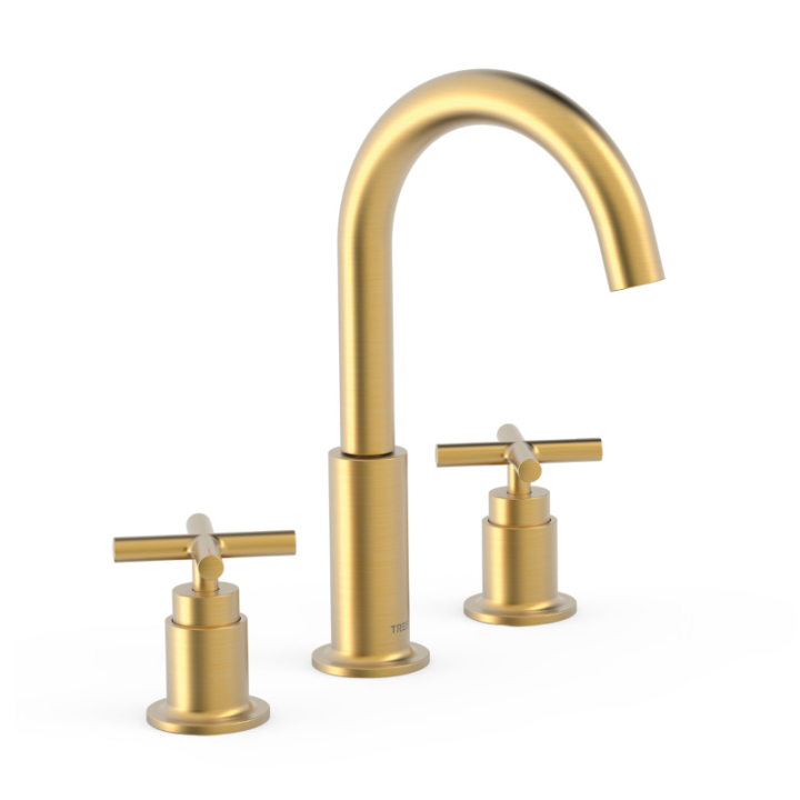 Bimando lavabo MONTBLANC-TRES oro mate - 28310501OM 1