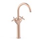 Bimando lavabo alto XL MONTBLANC-TRES oro rosa mate - 28380301OPM