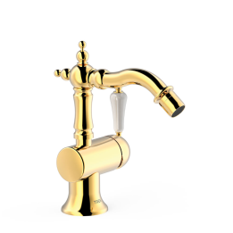 Monomando bidé maneta lateral TRES-CLASIC oro brillo - 24222001OR 1