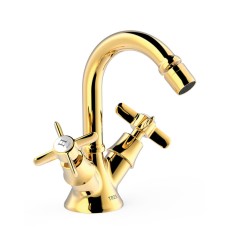 Bimando bidé TRES-CLASIC oro brillo - 24212201OR - Tres