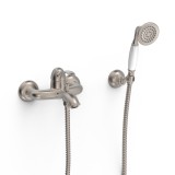 Monomando baño-ducha TRES-CLASIC acero - 24217001AC 1
