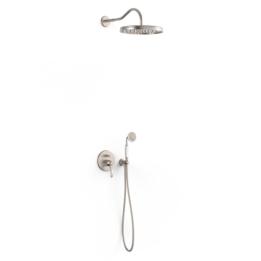 Kit monomando ducha TRES-CLASIC acero - 24218003AC 1