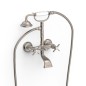Bimando baño-ducha mural TRES-CLASIC acero - 24217601AC