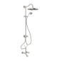 Conjunto bimando baño-ducha TRES-CLASIC acero - 24217602AC