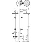 Conjunto bimando baño-ducha TRES-CLASIC latón viejo mate - 24217602LM