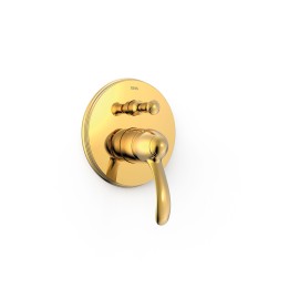 Monomando ducha empotrado MONOCLASIC oro brillo - 24218001OR 1