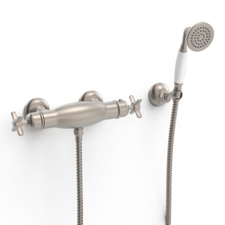 Termostático ducha TRES-CLASIC acero - 24216409AC - Tres