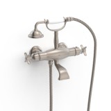Termostático baño-ducha TRES-CLASIC acero - 24217609AC 1