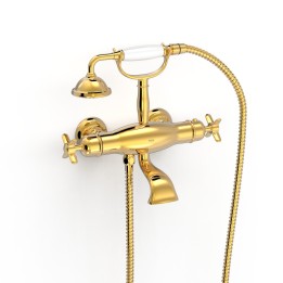 Termostático baño-ducha TRES-CLASIC oro brillo - 24217609OR 1
