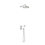 Kit termostático ducha empotrado 2-v block system TRES-CLASIC acero - 24235202AC 1