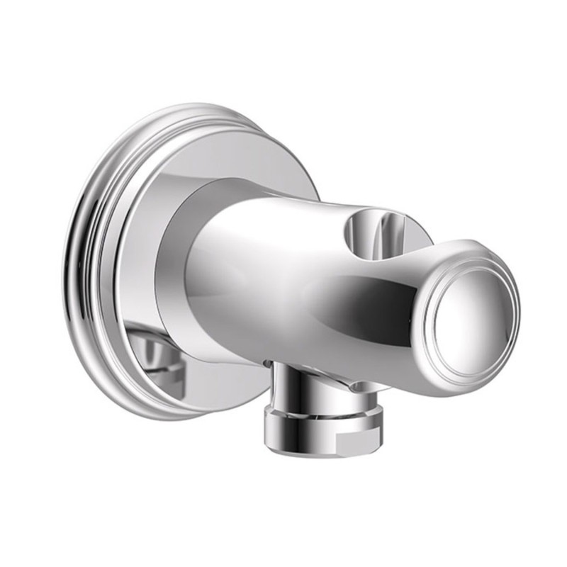 Soporte ducha con toma CLASIC cromo - 24218201