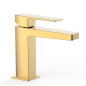 Monomando lavabo SLIM-TRES oro brillo - 20210301OR