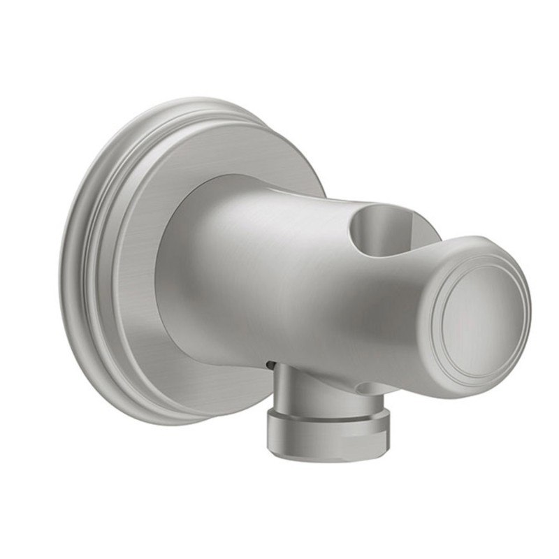 Soporte ducha con toma CLASIC acero - 24218201AC