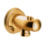 Soporte ducha con toma CLASIC oro brillo - 24218201OR