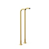 Tomas acodadas suelo bañera TRES-CLASIC oro brillo - 24219403OR 1