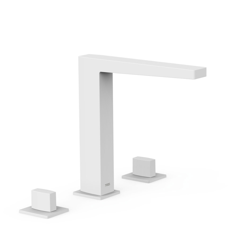 Bimando lavabo SLIM-TRES blanco mate - 20210501BM