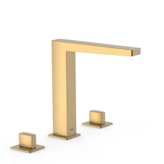 Bimando lavabo SLIM-TRES oro mate - 20210501OM - Tres
