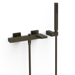 Monomando baño-ducha SLIM-TRES negro bronce - 20217001KMB 1