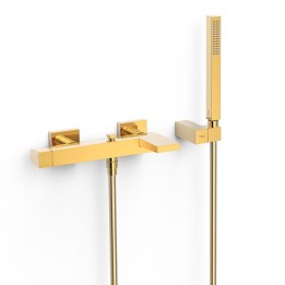 Monomando baño-ducha SLIM-TRES oro brillo - 20217001OR 1