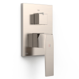 Monomando baño-ducha 3-vías SLIM-TRES RAPID-BOX acero - 20227310AC 1