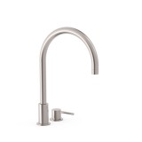 Monomando lavabo repisa STUDY-TRES acero - 26110501AC 1