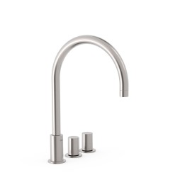 Bimando lavabo repisa STUDY-TRES acero - 06110501AC 1