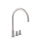 Bimando lavabo repisa STUDY-TRES acero - 06110501AC
