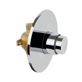 Monomando ducha empotrada SOLESTOP cromo - 745503 1